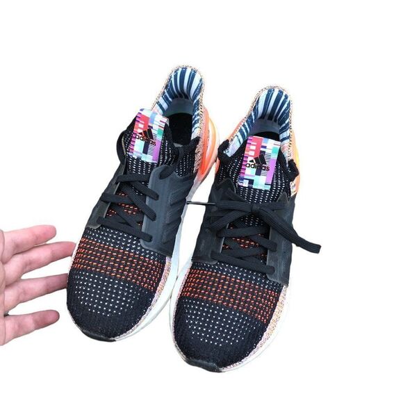 Rare Adidas UltraBoost 19 Solar Orange Size 6.5 - Picture 4 of 16
